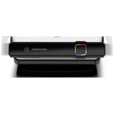 Tefal OptiGrill Elite GC750D Griglia di contatto, Come contattare con grill accaio/Nero, Nero, Acciaio inossidabile, Quadrato, Touch, 300 x 200 mm, Termoplastica, 2000 W