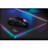 Thermaltake Argent M5 mouse Ambidestro RF Wireless + Bluetooth + USB Type-A Ottico 16000 DPI Nero, Ambidestro, Ottico, RF Wireless + Bluetooth + USB Type-A, 16000 DPI, Nero