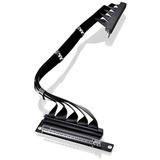 Thermaltake Cavo Riser PCI-E 4.0 Doppio 90° Nero