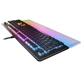 Turtle Beach Vulcan II Max tastiera Gaming USB QWERTZ Tedesco Nero, Tastiera da gioco Nero/trasparente, Cablato, USB, Interruttore a chiave opto-meccanico, QWERTZ, LED RGB, Nero
