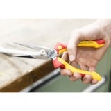 Wiha Pinza piatta tonda Professional electric, Pinza da presa rosso/Giallo