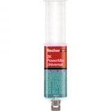 fischer GOW 2K PowerMix Colla Universale Resistente 29 g, Adesivo trasparente