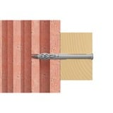 fischer Tassello a gambo lungo SXR 6x60 Z grigio chiaro