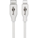 goobay Set di ricarica Apple Lightning / USB-C PD 30 Watt, Caricabatterie bianco