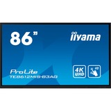 iiyama TE8612MIS-B3AG, Public Display Nero (opaco)
