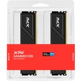 ADATA GAMMIX D35 memoria 32 GB 2 x 16 GB DDR4 288-pin DIMM Nero, 32 GB, 2 x 16 GB, DDR4, 3200 MHz, 288-pin DIMM