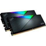 ADATA LANCER RGB memoria 64 GB 2 x 32 GB DDR5 288-pin DIMM Nero, 64 GB, 2 x 32 GB, DDR5, 6000 MHz, 288-pin DIMM