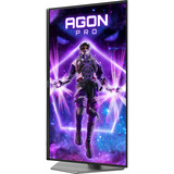 AOC AGON PRO AG326UZD2 QD-OLED, Monitor di gioco Nero/Argento