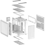 ASUS 90DC0093-B19010, Chassis Tower bianco