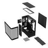 ASUS ASUS PRIME AP304 TG ARGB BLACK, Housing Nero