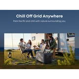 Anker SOLIX EverFrost 2 borsa frigo 58 L Elettrico Nero, Scatola cool grigio/Nero, Nero, 2 ruota(e), Nero, 58 L, -20 - 20 °C, 45 dB