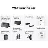Anker SOLIX EverFrost 2 borsa frigo 58 L Elettrico Nero, Scatola cool grigio/Nero, Nero, 2 ruota(e), Nero, 58 L, -20 - 20 °C, 45 dB