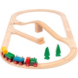BRIO World 65 anni set treno in legno anniversario, Ferrovia 