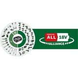 Bosch EasyDrill 18V-40 1630 Giri/min Senza chiave 1,3 kg Nero, Verde, Trapano avvitatore verde/Nero, Trapano con impugnatura a pistola, Senza chiave, Senza spazzola, Nero, Verde, 1,3 cm, 1630 Giri/min