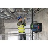 Bosch Laser a linee a batteria GLL 12V-100-33 CG Professional, Linea laser blu/Nero