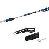 Bosch Potatore telescopico a batteria GKE 18V-25 TP Professional solo, Sega a catena blu