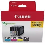 Canon 9290B006 cartuccia d'inchiostro 4 pz Originale Nero, Ciano, Magenta, Giallo Nero, Ciano, Magenta, Giallo, 4 pz, Confezione multipla