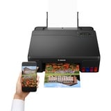 Canon PIXMA G550 MegaTank stampante a getto d'inchiostro A colori 4800 x 1200 DPI A4 Wi-Fi Nero, A colori, 4800 x 1200 DPI, A4, 8000 pagine per mese, LCD, Nero