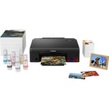 Canon PIXMA G550 MegaTank stampante a getto d'inchiostro A colori 4800 x 1200 DPI A4 Wi-Fi Nero, A colori, 4800 x 1200 DPI, A4, 8000 pagine per mese, LCD, Nero