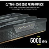 Corsair DIMM 32 GB DDR5-6000 (2x 16 GB) Kit Dual, Memoria Nero