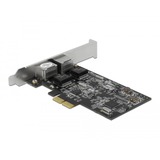 DeLOCK Scheda PCI Express x2 a 2 x RJ45 2,5 Gigabit LAN RTL8125, Scheda di rete 