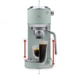 DeLonghi Dedica Duo EC890.GR, Macchina per espresso verde chiaro
