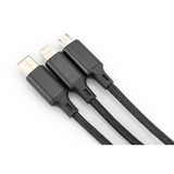 Digitus AK-300160-010-S, Cavo Nero