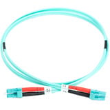 Digitus Cavo patch LWL, duplex, connettore LC > LC, multimodale OM3 turchese