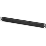 Digitus Porta accessori, Instradamento dei cavi Nero, Pannello nascosto, Nero, Cina, 483 mm, 11 mm, 44 mm