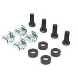 Digitus Porta accessori, Instradamento dei cavi Nero, Pannello nascosto, Nero, Cina, 483 mm, 11 mm, 44 mm