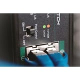 Digitus Switch Gigabit PoE+ di livello industriale a 8 porte con 2 porte uplink SFP Non gestito, Gigabit Ethernet (10/100/1000), Supporto Power over Ethernet (PoE)