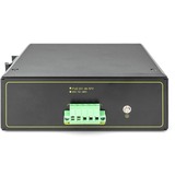 Digitus Switch Gigabit PoE+ di livello industriale a 8 porte con 2 porte uplink SFP, Interruttore Non gestito, Gigabit Ethernet (10/100/1000), Supporto Power over Ethernet (PoE)