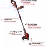 EINHELL 3411255, Tagliabordi rosso/Nero