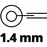 EINHELL GC-ET 4530 Set 30 cm 450 W Corrente elettrica AC Alluminio, Nero, Arancione, Tagliabordi rosso/Nero, 30 cm, 1,4 mm, 10 m, 8800 Giri/min, Alluminio, Nero, Arancione, Corrente elettrica AC