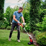 EINHELL GC-ET 4530 Set 30 cm 450 W Corrente elettrica AC Alluminio, Nero, Arancione, Tagliabordi rosso/Nero, 30 cm, 1,4 mm, 10 m, 8800 Giri/min, Alluminio, Nero, Arancione, Corrente elettrica AC
