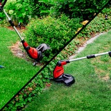 EINHELL GC-ET 4530 Set 30 cm 450 W Corrente elettrica AC Alluminio, Nero, Arancione, Tagliabordi rosso/Nero, 30 cm, 1,4 mm, 10 m, 8800 Giri/min, Alluminio, Nero, Arancione, Corrente elettrica AC