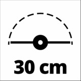 EINHELL GC-ET 4530 Set 30 cm 450 W Corrente elettrica AC Alluminio, Nero, Arancione, Tagliabordi rosso/Nero, 30 cm, 1,4 mm, 10 m, 8800 Giri/min, Alluminio, Nero, Arancione, Corrente elettrica AC