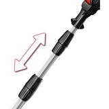 EINHELL Svettatoio multifunzionale a batteria Einhell GE-HC 18Li T Kit rosso, 18 V, télescopique, scie à chaîne de 170 mm, taille-haie de 400 mm y compris batterie de 3.0 Ah et chargeur)