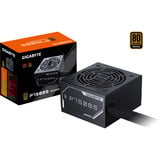 GIGABYTE P750BS Alimentatore - PCI-E 6+2 Pin x 4, 80 PLUS Bronze, Ventola da 120 mm, Compatibile con ATX, Spina EU, Alimentatore PC Nero, 80 PLUS Bronze, Ventola da 120 mm, Compatibile con ATX, Spina EU, 750 W, 200 - 240 V, 50/60 Hz, 6 A, Attivo, 100 W