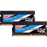 G.Skill Ripjaws F4-3200C22D-16GRS memoria 16 GB 2 x 8 GB DDR4 3200 MHz Nero, 16 GB, 2 x 8 GB, DDR4, 3200 MHz