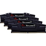 G.Skill Ripjaws V F4-3600C18Q-128GVK memoria 128 GB 4 x 32 GB DDR4 3600 MHz Nero, 128 GB, 4 x 32 GB, DDR4, 3600 MHz