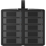 ICY BOX IB-3710-CU31, Disk enclosure Nero