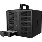 ICY BOX IB-3710-CU31, Disk enclosure Nero