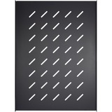 Inter-Tech 88887264 porta accessori Mensola per scaffale Nero, Mensola per scaffale, Nero, 1U, 470 mm, 650 mm, 45 mm