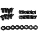 Inter-Tech 88887264 porta accessori Mensola per scaffale Nero, Mensola per scaffale, Nero, 1U, 470 mm, 650 mm, 45 mm