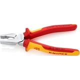 KNIPEX 02 06 200 Pinze da elettricista pinza Pinze da elettricista, 2,5 cm, Acciaio, Plastica, Rosso/Arancione, 20 cm