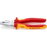 KNIPEX 02 06 200 Pinze da elettricista pinza, Pinze universali Pinze da elettricista, 2,5 cm, Acciaio, Plastica, Rosso/Arancione, 20 cm