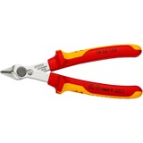 KNIPEX 78 06 125, Pinze per elettronica rosso/Giallo