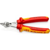 KNIPEX 78 06 125, Pinze per elettronica rosso/Giallo
