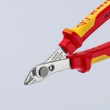 KNIPEX 78 06 125, Pinze per elettronica rosso/Giallo
